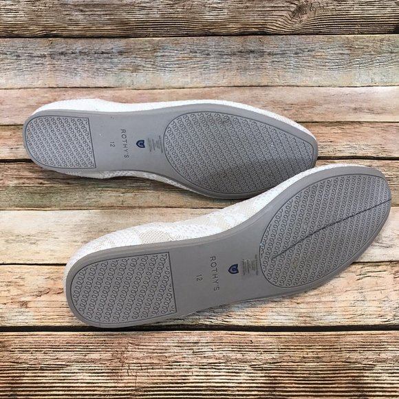NWOB Rothys Womens Size 12 The Square Flat in Lily RETIRED - Picture 6 of 6